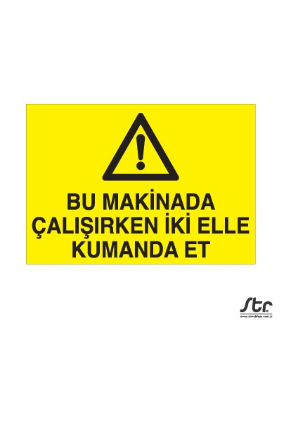 Bu Makinada Çalış... 20 x 30 cm