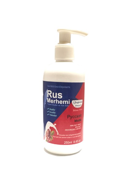 Tüy Dökücü Azaltıcı Rus Merhemi 250 ml 1 Adet + Genital Bölge Merhemi 50 ml 2 Adet