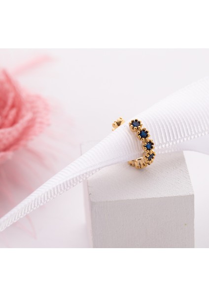 Gold Kaplama Kıkırdak Küpe