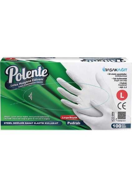 Latex Eldiven - L Beden fiyatları