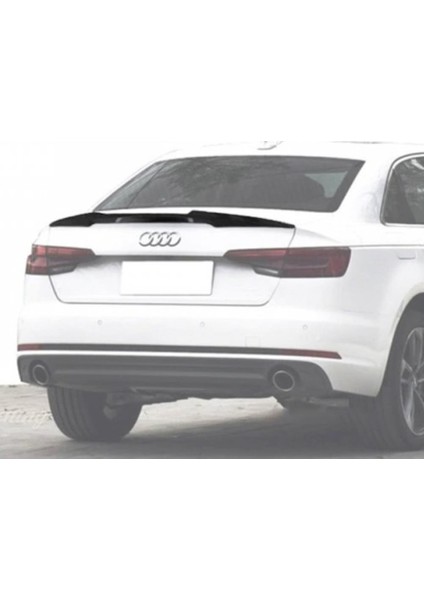 Audi Tuning A4 Sedan 2018 Piona Black Boyalı Spoyler/spoiler