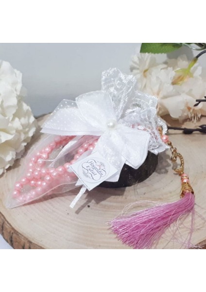 30 Adet Incili Tesbihli Kese Lik