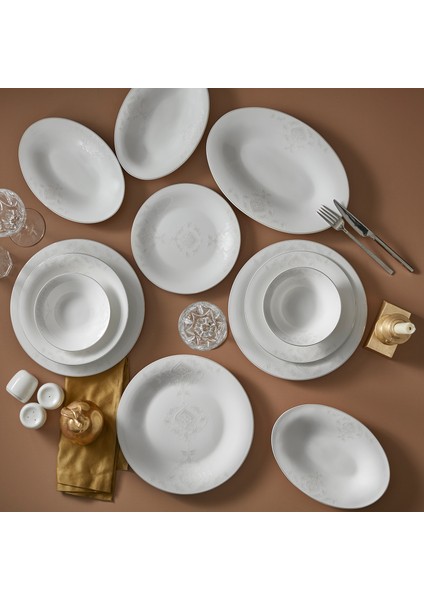 Fine Pearl Bella 58 Parça 12 Kişilik Inci Yemek Takımı