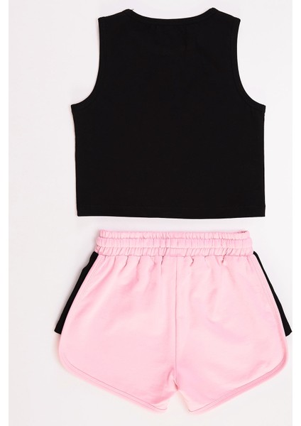Rock Life Kız Çocuk Crop Top Şort Takım