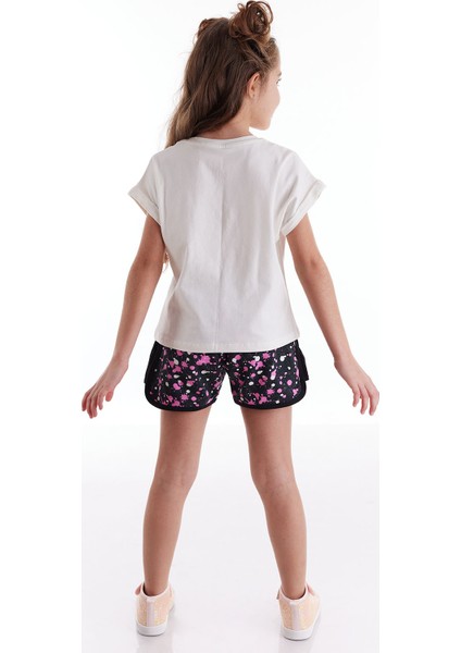 Splash Star Kız Çocuk T-shirt Şort Takım