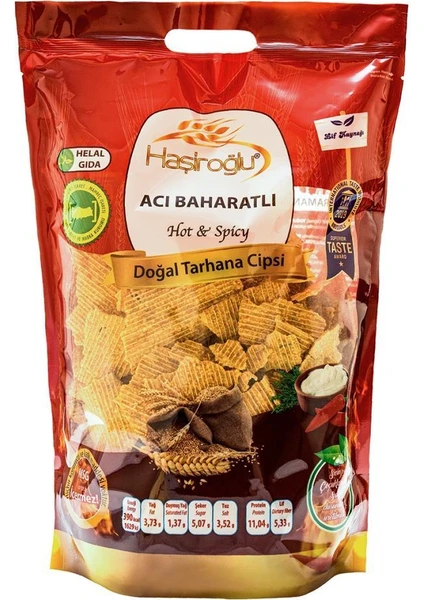 Acı Baharatlı Doğal Tarhana Cipsi 450 gr