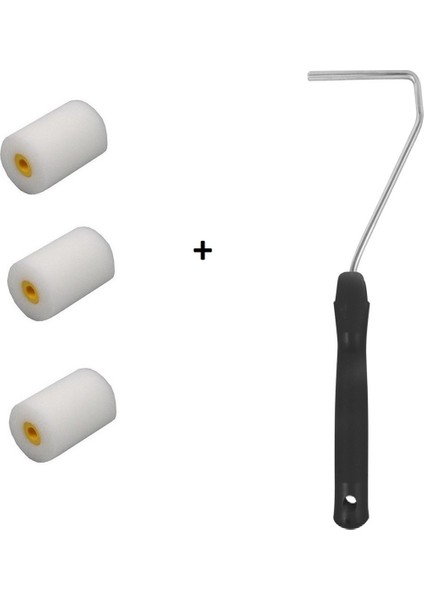 5 cm Sünger Rulo 4 Lü Set