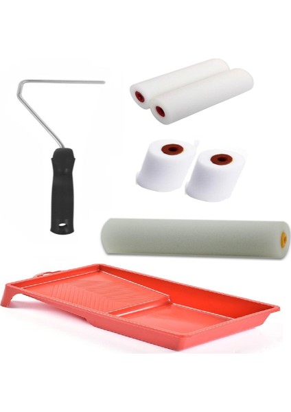Sünger Rulo Boya Kabı Set 15CM Rulolu
