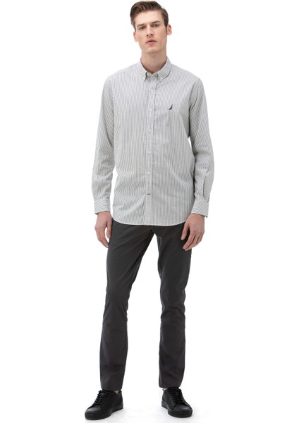 Erkek Slim Fit Antrasit Chino Pantolon P01000T.0PG