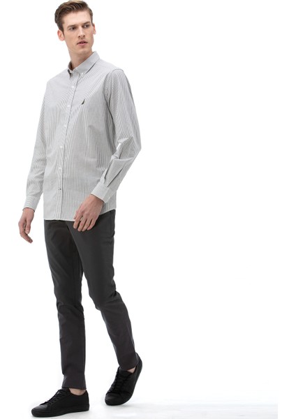 Erkek Slim Fit Antrasit Chino Pantolon P01000T.0PG fırsatları
