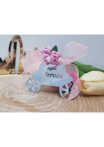 30 Adet Bal Kabağı Araba Magnet Pleksi Lik