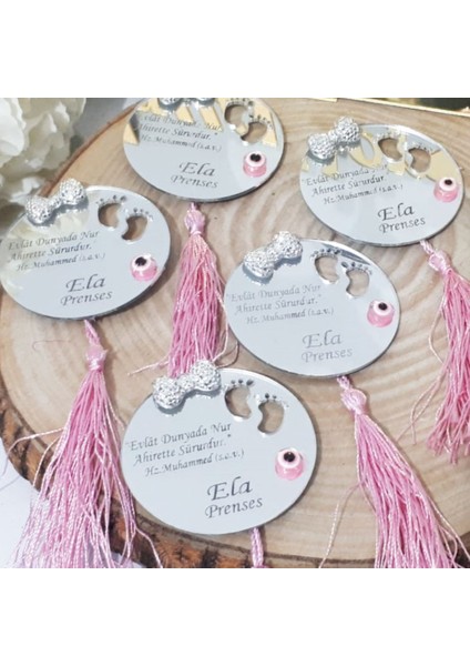 30 Adet Fiyonklu Nazarlıklı Pleksi Magnet