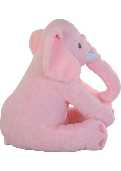 Halley Oyuncak Fil Yastık Peluş 65 cm Pembe