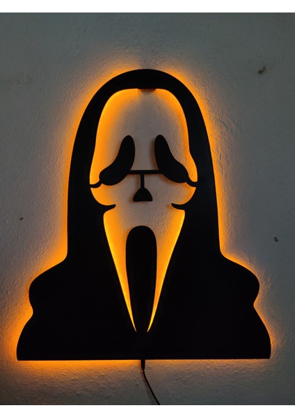 Scream Çığlık LED Işıklı Tablo
