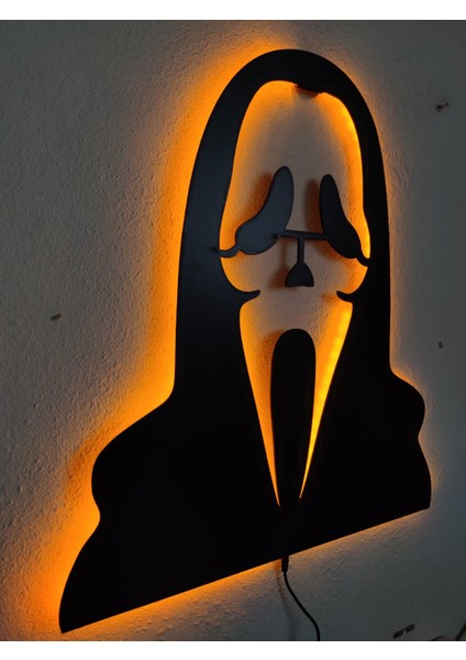 Scream Çığlık LED Işıklı Tablo