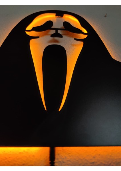 Scream Çığlık LED Işıklı Tablo
