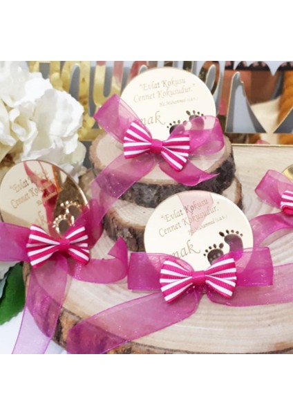 30 Adet Altın Ayak Izli Bebek Şekeri