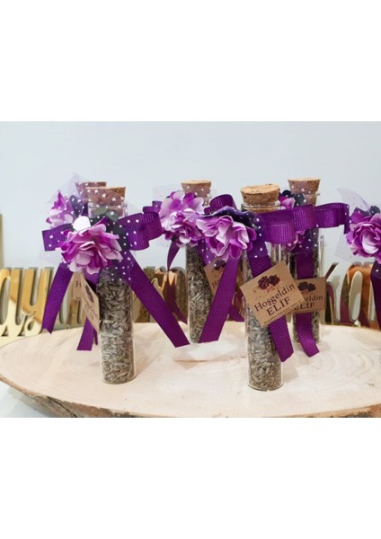 30 Adet Tüp Şişe Cam Bebek Şekeri