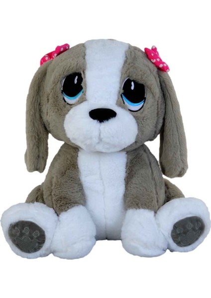 Kurdaleli Sady Dogy Köpek Peluş 70 cm Gri
