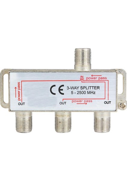 B2168 1/3 5-2500MHZ Splitter
