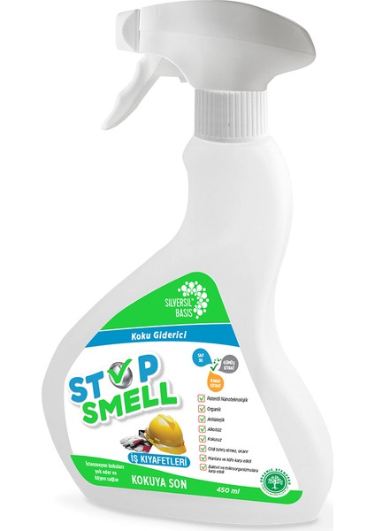 Stop Smell Iş Kıyafetleri Için Koku Giderici Sprey 450 ml