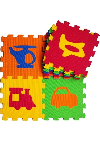 Hamidiye Eva Puzzle Oyun Karosu 33X33CM 10MM Taşıtlar