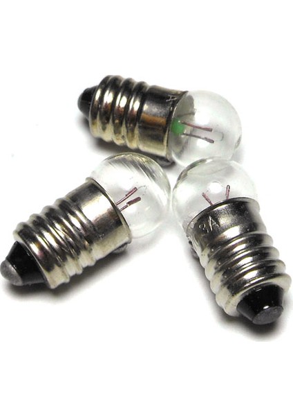 Deney Setleri Için Mini Ampul 2,5 V 10'lu
