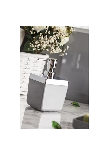 Toskana 5 Parça Banyo Seti Gri