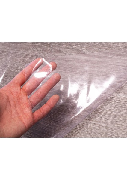 Parlak Şeffaf Folyo - Yüzey Kaplama Folyosu 60 cm x 5 Metre
