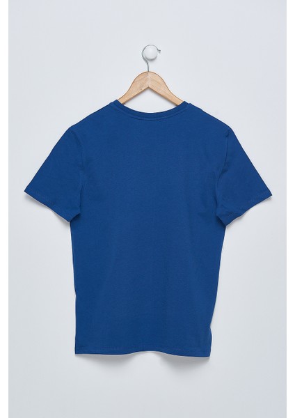 Mavi V Yaka T_shirt fiyatları