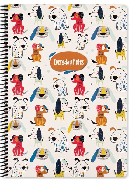 Kareli Defter Animal Friends 16.5 x 22.5 cm - Köpekler