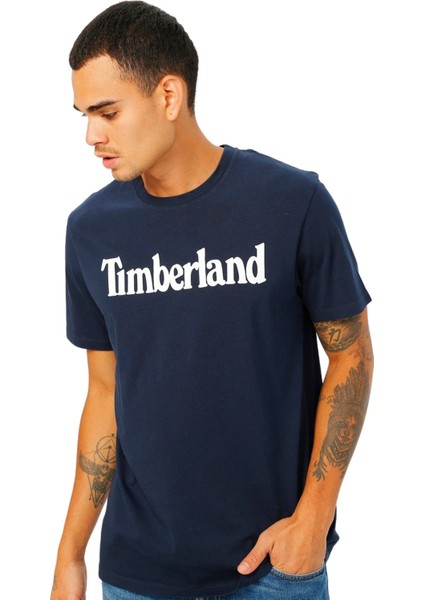 Kennebec Lınear Tee Lacivert Erkek T-Shirt TB0A2C314331