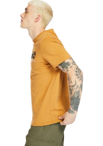 Ss Outdoor Heritage Linear Logo Tee Erkek Tişört modelleri