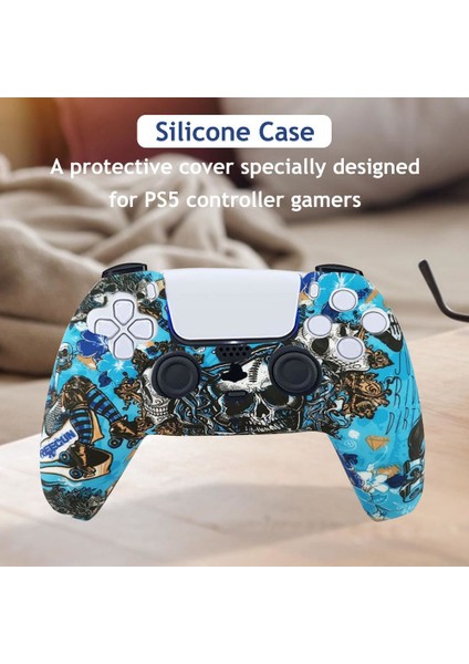 Ps5 Dualsense Yüksek Kalite Desenli Kol Kılıfı