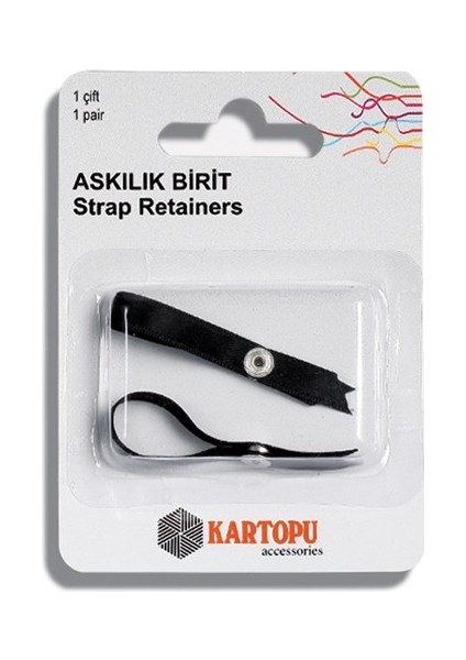 2'li Askılık Birit Siyah