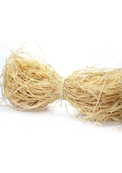 500 Gram Doğal Rafya Muz Saman Lifi Süsleme Natural Iplik fiyatları