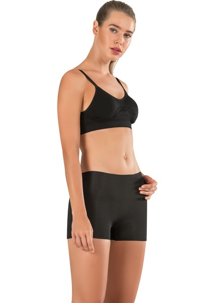 Kadın Seamless Dikişsiz Ipeksi Örme Kısa Şort Boxer Iz Yapmaz. fiyatları