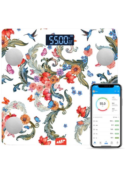 Allure 0532 Vücut Analizli Akıllı Tartı Hasbahçe