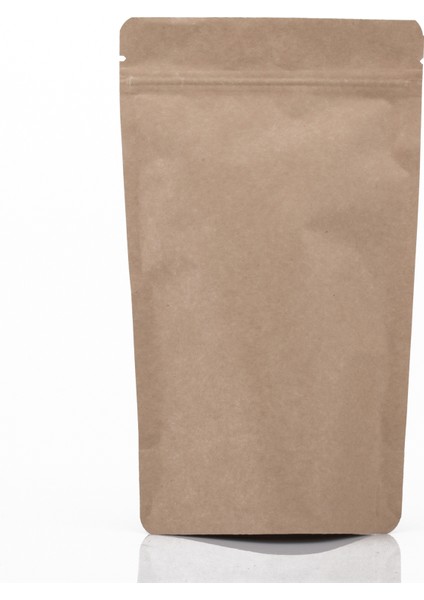 Kraft Alüminyum Kilitli Doypack 1000'li - 16X27 cm