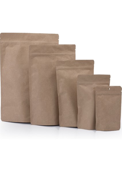 Kraft Alüminyum Kilitli Doypack 1000'li - 16X27 cm fiyatları