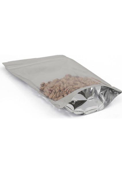 Şeffaf Metalize Kilitli Doypack 1000'li - 11X18,5 cm fiyatları