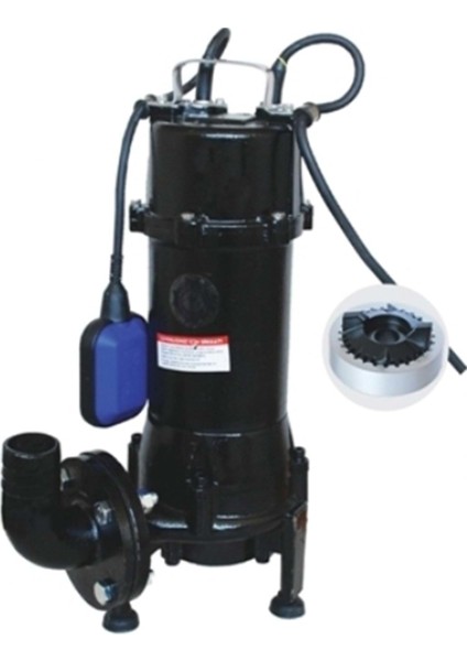 Impo 40G22.2 Süper Öğütücülü Döküm Gövdeli 3 Hp 380V Drenaj Pompa