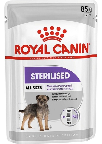 Ccn Sterilised Kısır Köpek Konservesi 85GR Idili