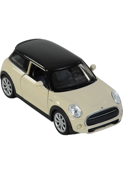 Metal Mini Cooper Krem