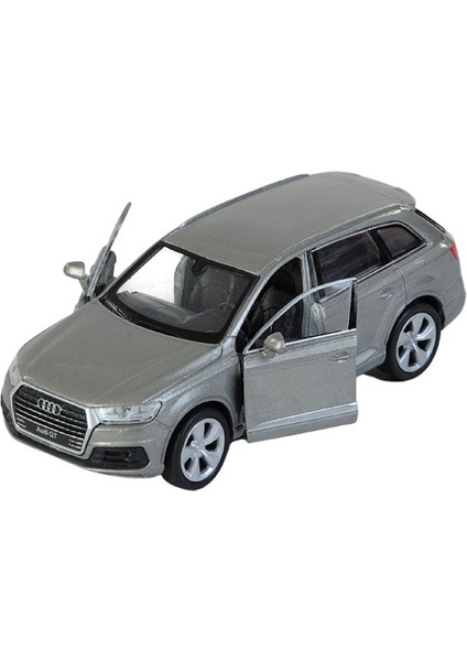 Metal Audi Q7 Jeep Koyu Gri