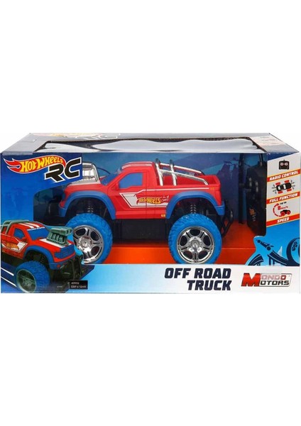 Sunman 1:18 Uzaktan Kumandalı Hot Wheels Off Road Truck Araba 23 Cm.