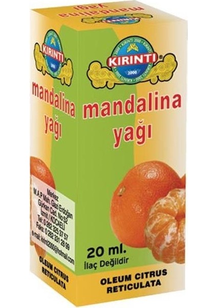 Mandalına Yağı 20 ml