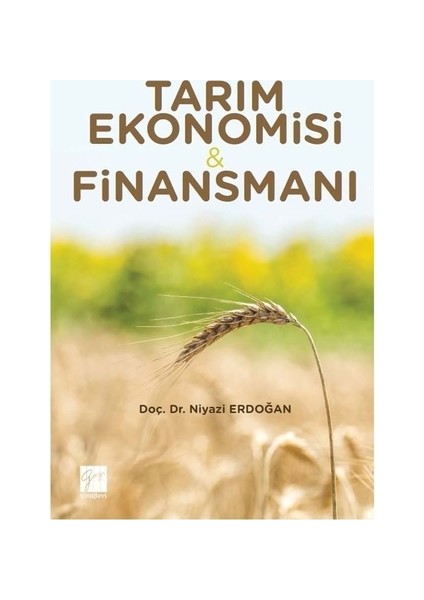 Tarım Ekonomisi ve Finansmanı - Niyazi Erdoğan