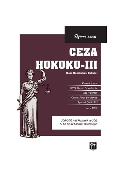 Reform Serisi Ceza Hukuku