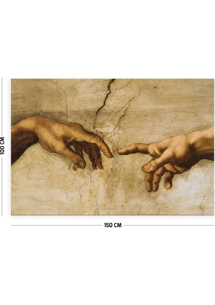 Michelangelo Eller Duvar Örtüsü Halısı 150 x 100 cm